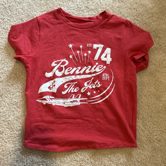 Cute Red Cropped Tee - Picture 1 of 2